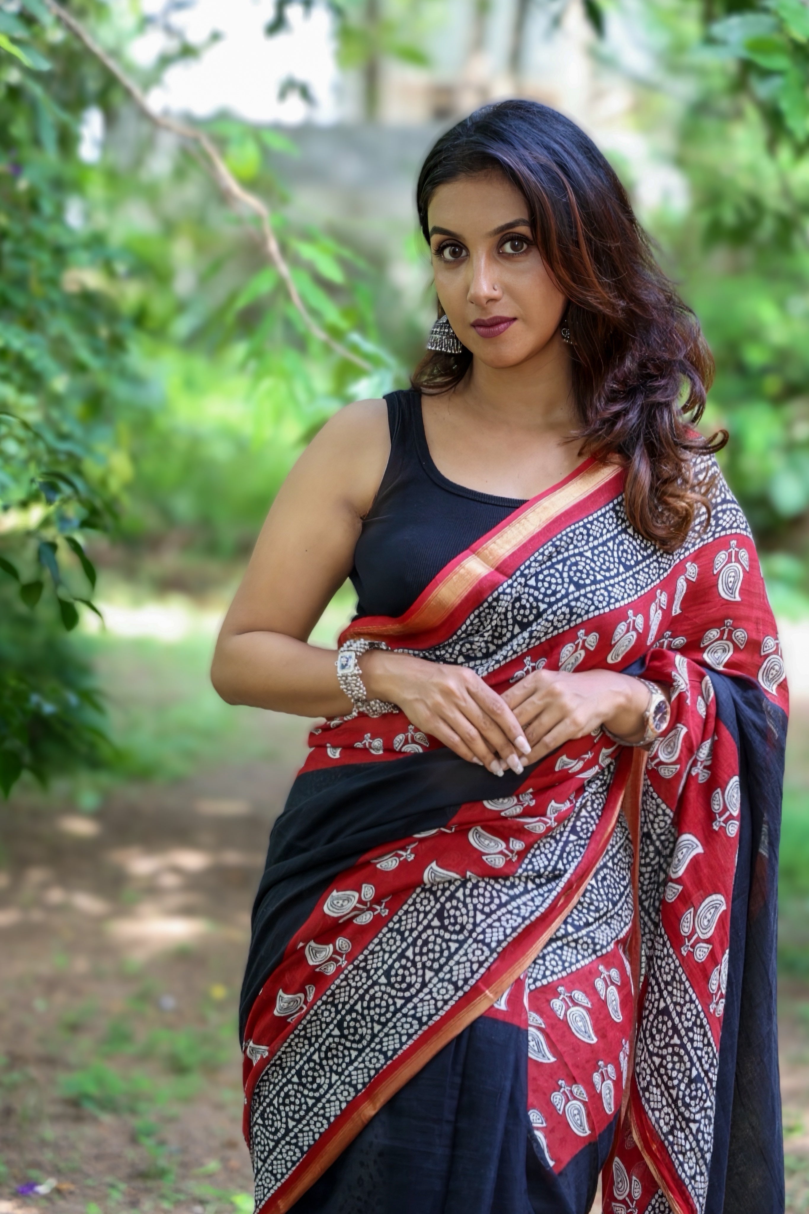 Chanderi Cotton Saree