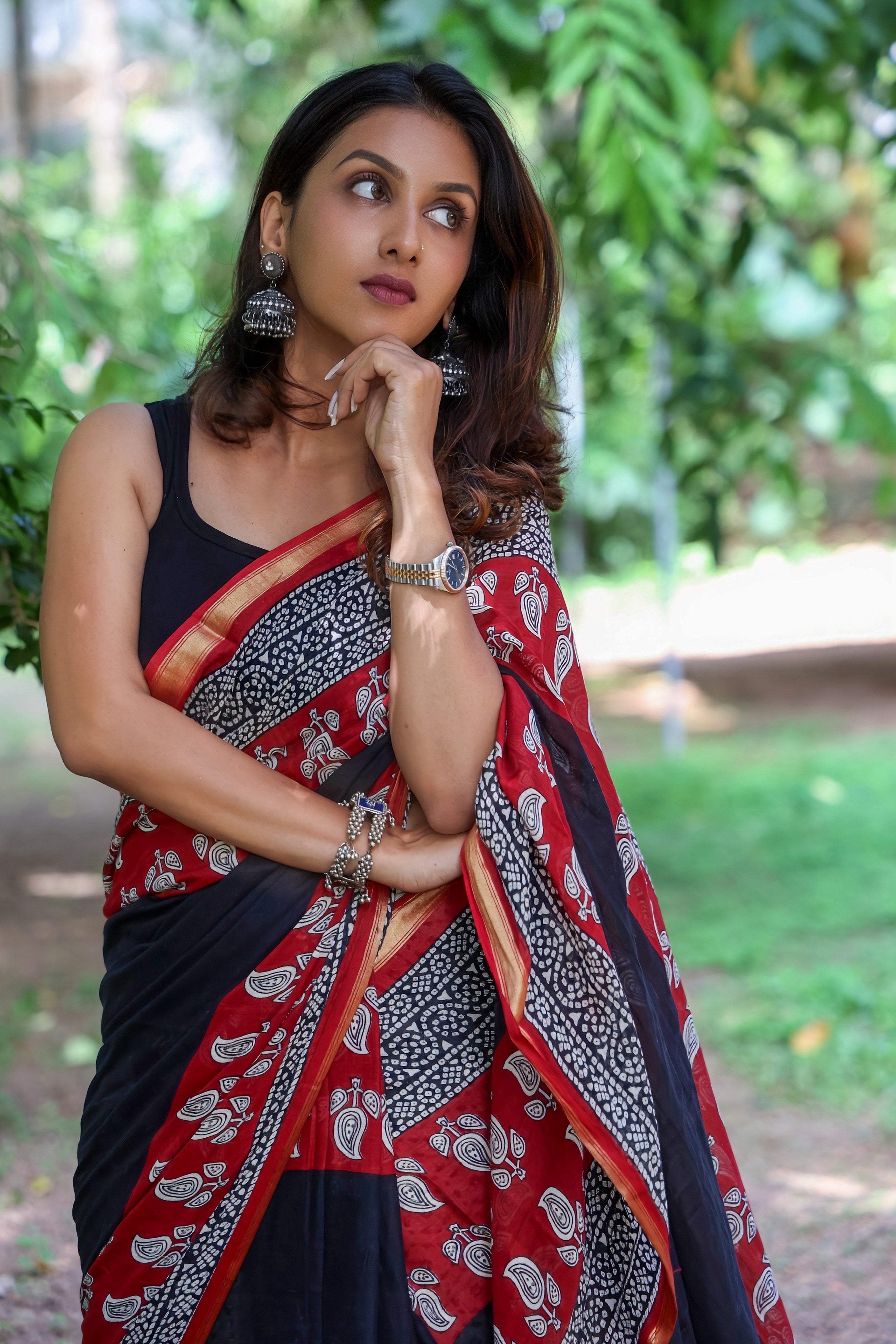 Chanderi Cotton Saree